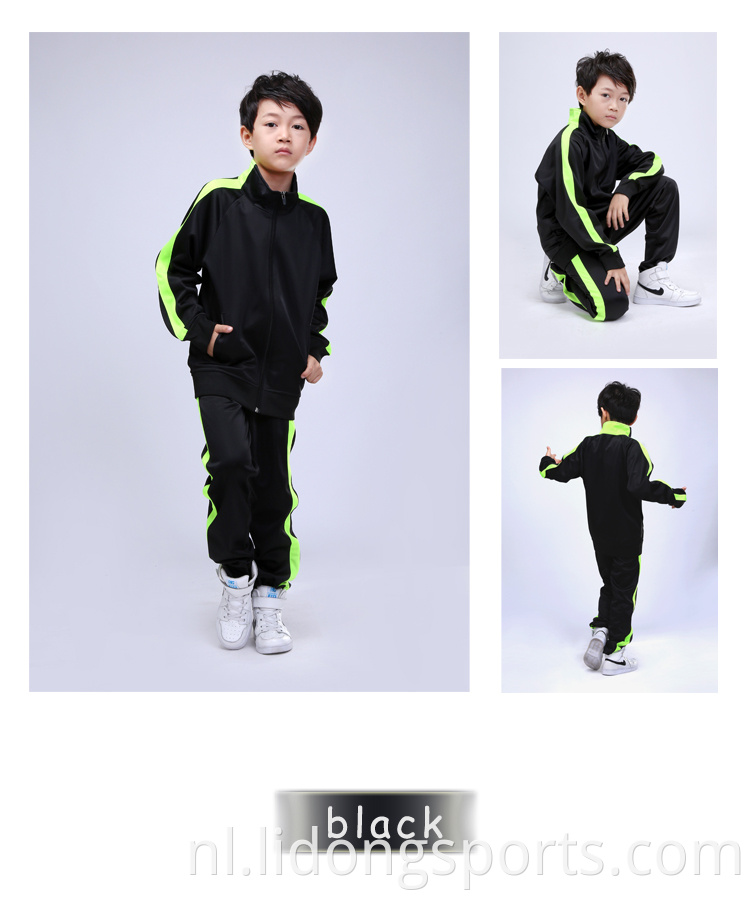 Groothandel Kids Tracksuits Track Suits Custom Logo Track Suit Sport Kids Sportpak Kinderkleding Winter